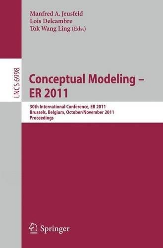 Conceptual modeling 2011 - modeling, er