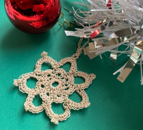 Crochet snowflake kit - crochet,