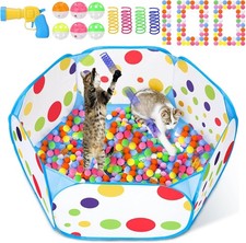 MUAEEOK Cat Ball Pit with