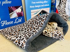 Leopard Dog Bed - Self