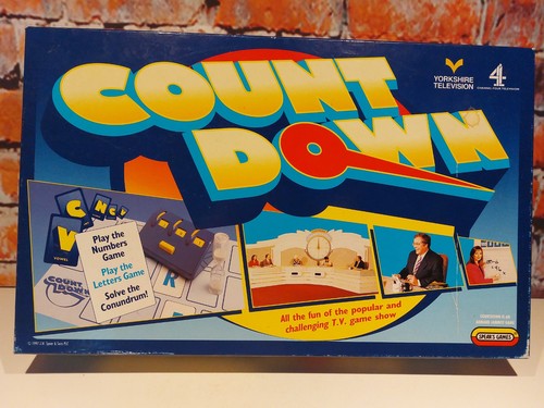 Countdown board game spear - board,