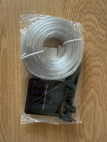 Solar powered led - solar-powered, rope