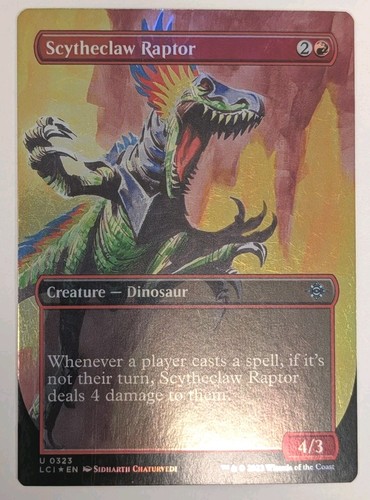Scytheclaw raptor - scytheclaw,
