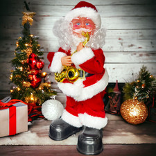 Battery Operated Musical Santa