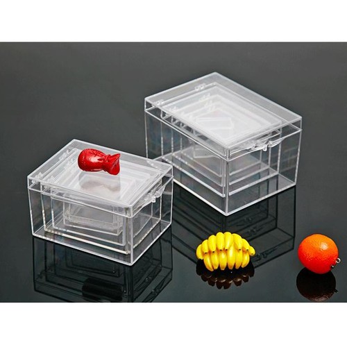 Clear plastic display case for - clear,