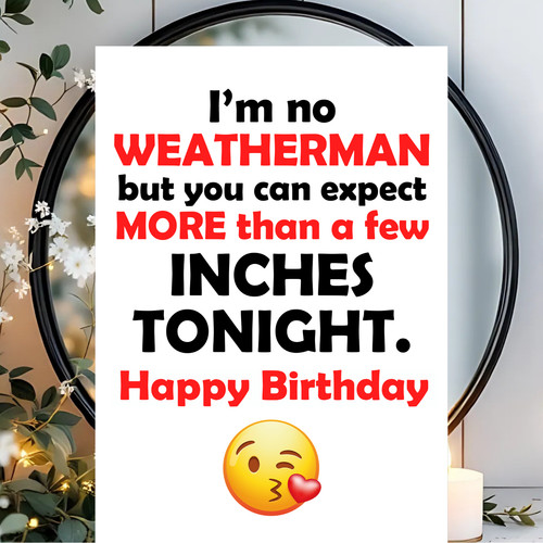 Funny rude birthday - birthday, card