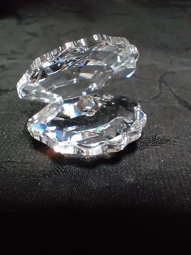 Swarovski clear crystal clam - swarovski,