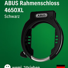 Abus 4650XL ring lock stable