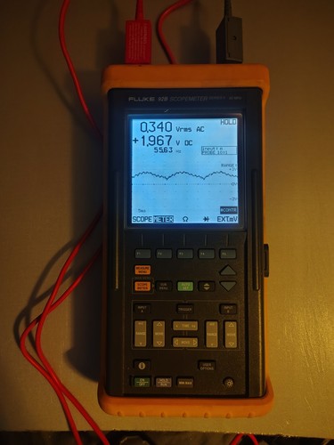 Fluke 92b scopemeter series - scopemeter, ii
