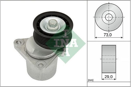 Ina belt tensioner for ford - v-belt,