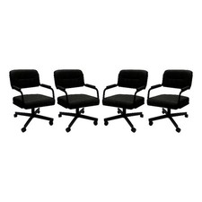 4 - Swivel Metal Caster Dining