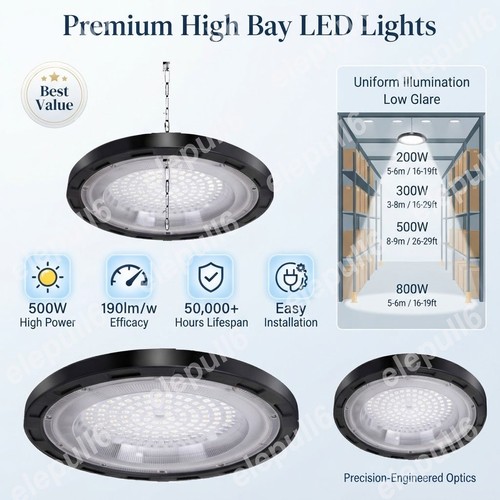 10x led high bay light - 10x,