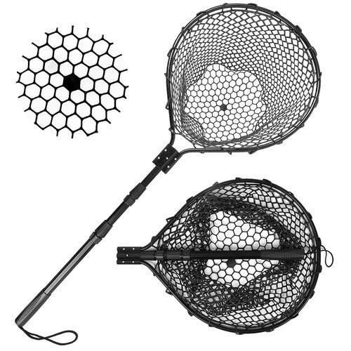 Rubber fishing net large - fishing,