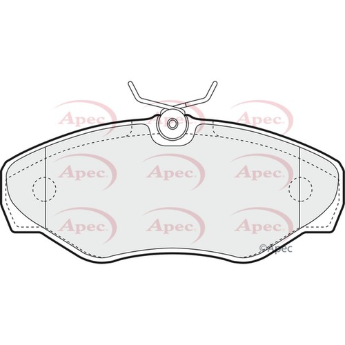 Brake pads set for - for, renault