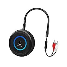 Friencity 2 In 1  Bluetooth 5.0 Transmitter Receiver for TV Home Stereo