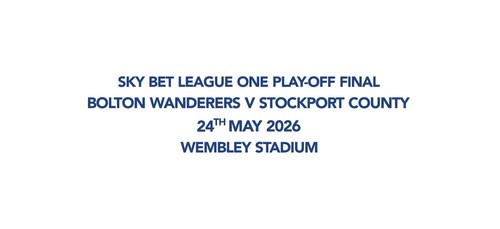 League one play off final - off,