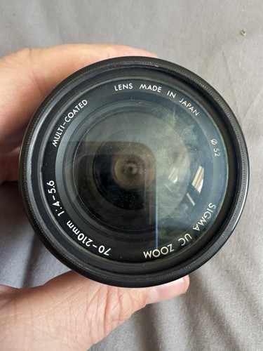 Sigma zoom lens 210mm - sigma,