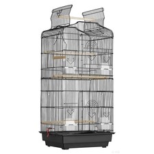 Uimoso Bird Flight Cage 39 in Hanging Metal Parakeet Cage for Cockatiels Parrot
