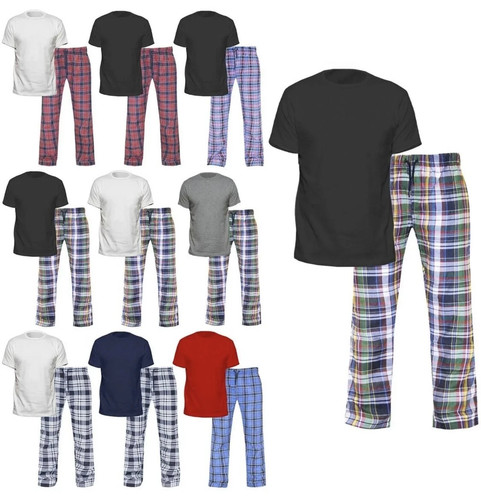 Mens pyjamas short sleeve - pyjamas, set