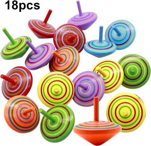 Pcs colorful wooden - 18,