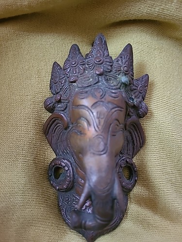 Antique bronze hindu - hindu, lord