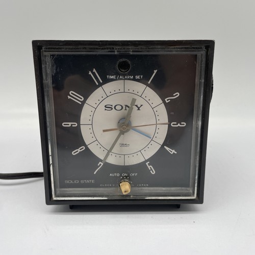 Vintage sony 6rc telechron - sony, 6rc-23