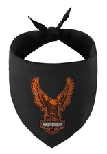 Harley-Davidson® Bar & Shield Eagle Pet Tie Bandana - Large/X-Large, Black