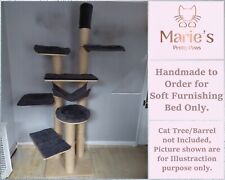 DARK GREY, Pet Cat Bed Replacement for Natural Paradise Cat Tree Amaryllis XXL