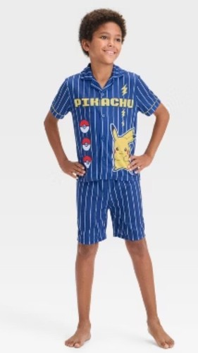 Pokémon pajamas kids pjs - pokémon,