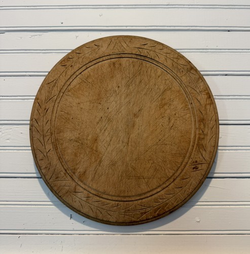 Antique english round wood - antique,