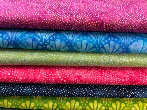 Moda mermaid batiks - moda, cotton
