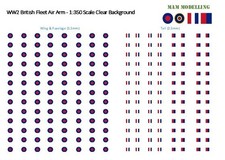 1:350 WW2 Fleet Air Arm Scale
