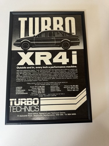 Framed original ford - original,