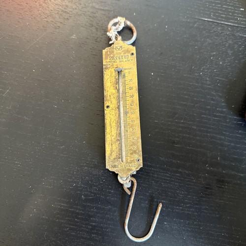 Vintage antique salter - salter, spring