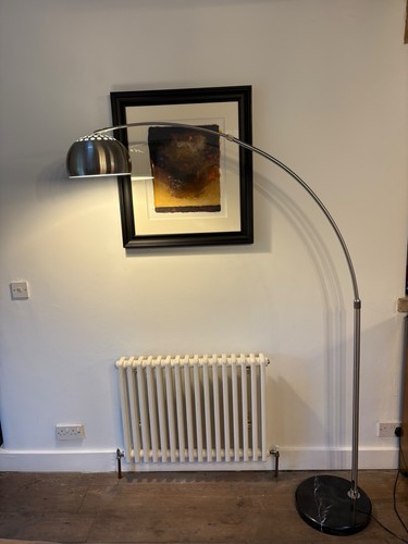 Chrome arco style floor - chrome, arco-style