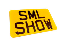 Small Motorcycle Number Plate