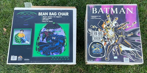 Vintage batman beanbag chair - batman,