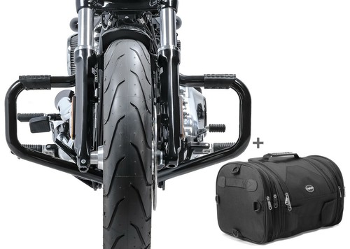 Set crash bar tail bag - set,