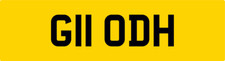 LAND ROVER 110 NUMBER PLATE