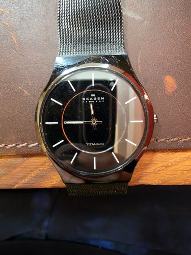 Skagen black titanium - skagen,
