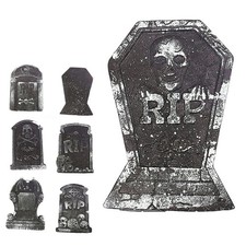  Halloween Props Outdoor Grave Decorations for Cemetery Tombstone