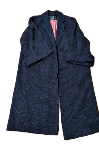 Vintage 1940s makoff navy - vintage,