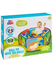 Big Steps Ball Pit with 100