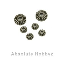 Mugen Diff. Gear Steel 10T (4Pcs) 18T (2Pcs): MTX5 - MUGT2227