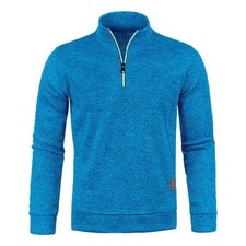 Mens High Neck Jumper Blouse