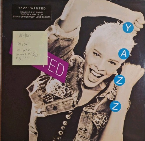 Yazz wanted vinyl record - yazz, vg/vg