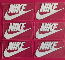 6 x Iron On White Vinyl