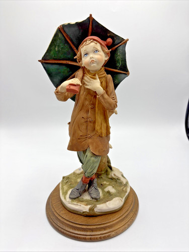 Vintage italian porcelain boy - porcelain,