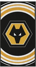 Official Wolves Fleece Blanket Throw Wolverhampton Wanderers FC