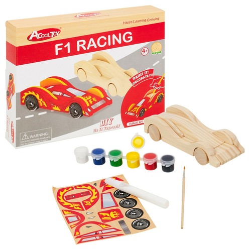 Wooden race car diy - race,